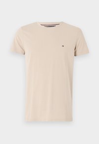 STRETCH SLIM FIT TEE - T-shirt basique - sandalwood