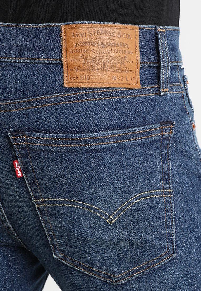 Levi's® 519 EXTREME SKINNY FIT - Jeans Skinny Fit - blue denim - Zalando .co.uk