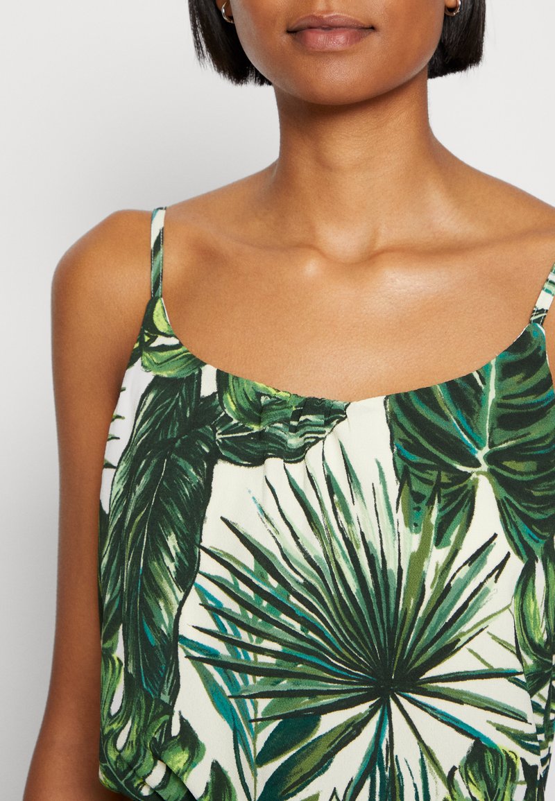 Damen Freizeitkleider | ONLY NOVA LUX Maxikleid tropic/hellgrün - GR00416 Damen Freizeitkleider | ONLY NOVA LUX Maxikleid tropic/hellgrün - GR00416