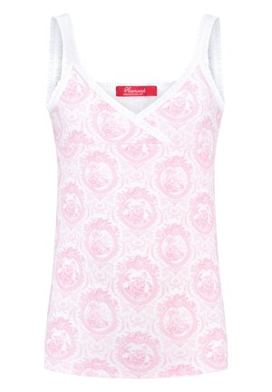 CAMISOLE RUFFLE ELASTIC STYLISH  - Undershirt - pink