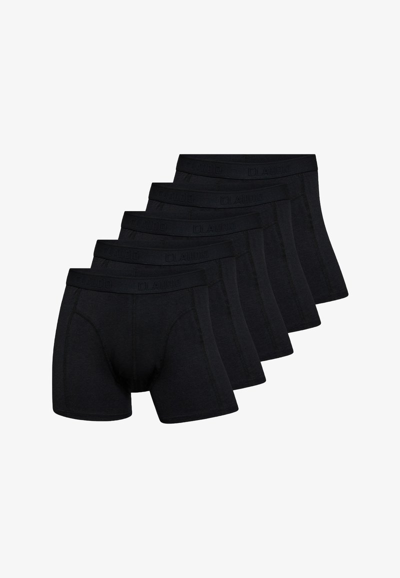 Sorte boxer briefs i en pakke med fem, med en glat tekstur, elastisk talje og uden synlige mønstre. Designet til komfort og pasform.