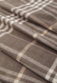 Pieces PCLESIA LONG SCARF - Sall - morel checks/nomad/white cap gray