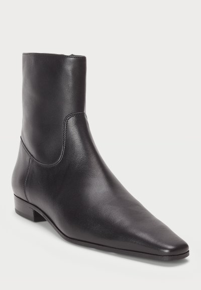 Polo Ralph Lauren CALFSKIN ANKLE BOOT - Klasični gležnjarji - black