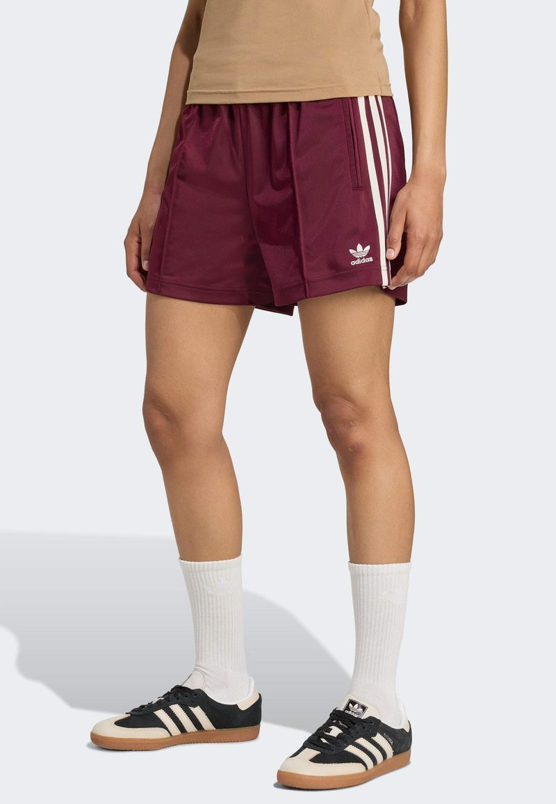 adidas Originals - FIREBIRD - Shorts - maroon cream white, Enlarge