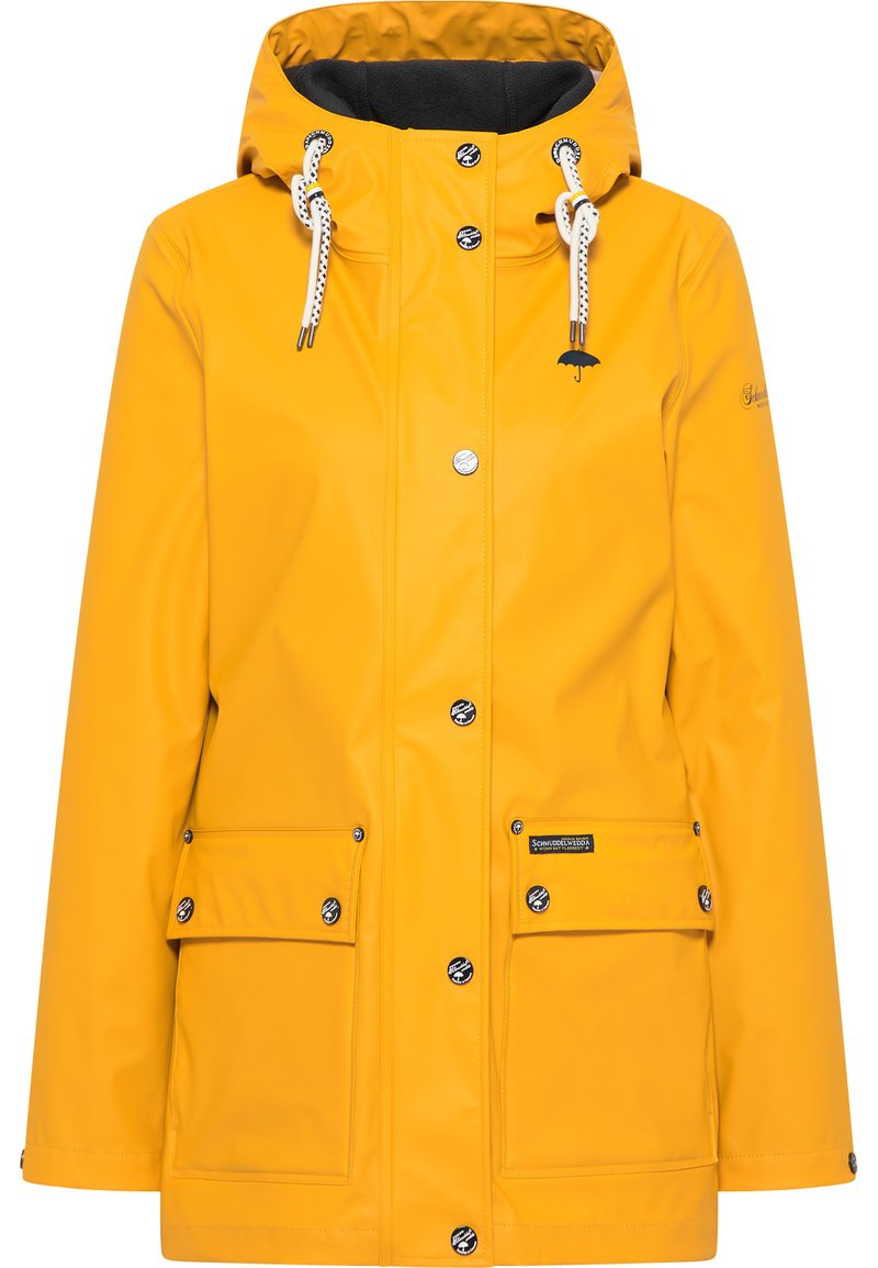 Schmuddelwedda Regenjas mosterdgeel Schmuddelwedda Regenjas mosterdgeel
