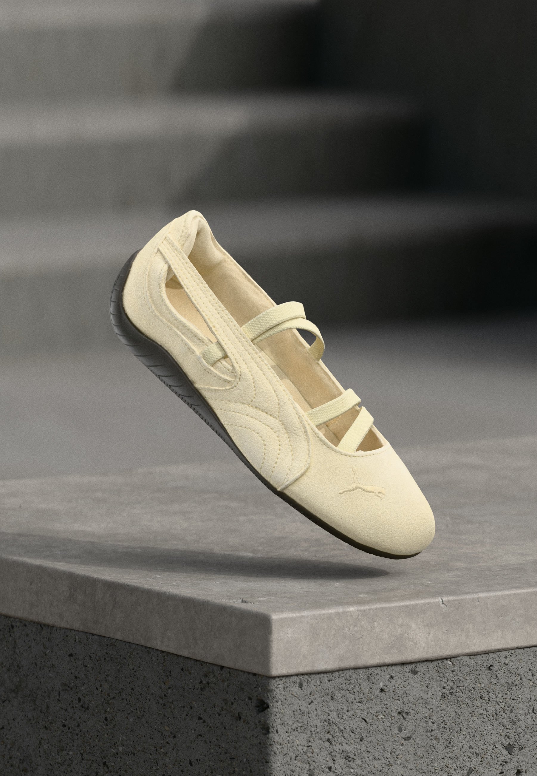 Puma SPEEDCAT BALLET SD WNS - Bailarinas con hebilla - alpine snow