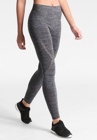 Even&Odd active Leggings - mottled dark grey