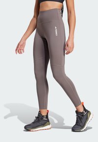 Adidas Terrex TERREX MULTI TIGHT - Tamprės – kelnės - charcoal