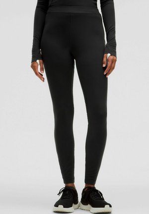 lululemon HIGH-RISE BASE LAYER 71CM - Lange underbukser - black bone