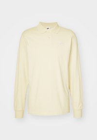 CLUB - T-shirt à manches longues - light khaki/white