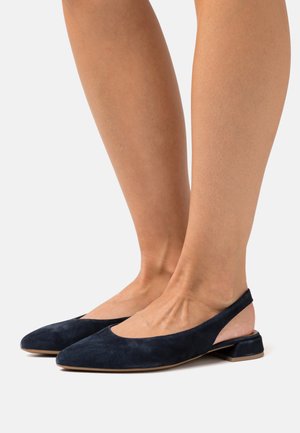 Tamaris Slingback ballet pumps - navy