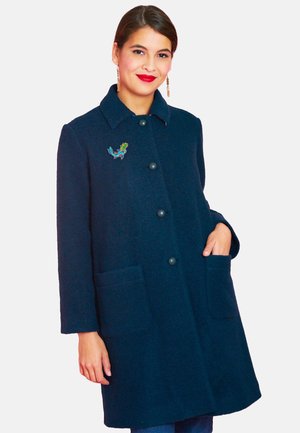 ALTAIR. - Short coat - bleu petrole