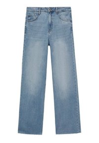 DANILA WIDE LEG HIGH RISE  - Wide Leg - blue
