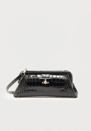 JANE FRAME PURSE - Geantă de mână - black