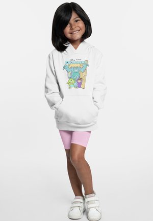 Henry Tiger MONSTERS UNIVERSITY PASTEL - Felpa con cappuccio - white