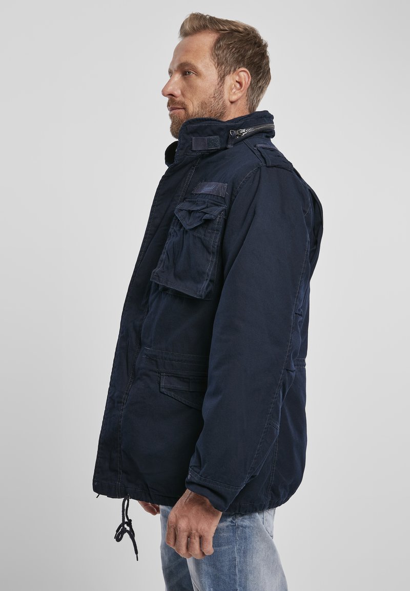 Herren Trenchcoats | Brandit GIANT Parka navy/dunkelblau - RV18952 Herren Trenchcoats | Brandit GIANT Parka navy/dunkelblau - RV18952