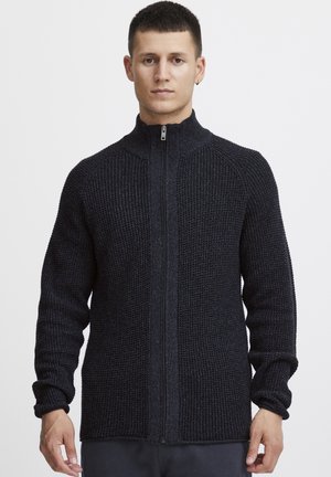 Solid Strickjacke - true black