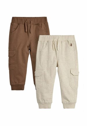 2 PACK - REGULAR FIT - Pantaloni cargo - tan