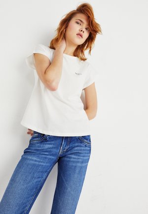 LORY - T-Shirt basic - white