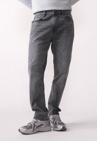 Pier One - Jeans Slim Fit - grey denim Thumbnail-Bild 1