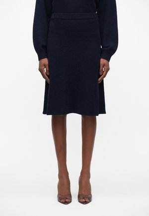 CARMEN SKIRT - Trapecinis sijonas - dark blue