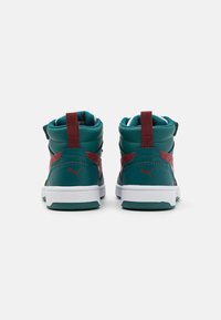 Puma REBOUND V6 MID UNISEX - Høye joggesko - cold green/alpine snow/intense red