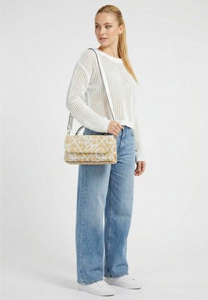 Guess, KIRSTEN HANDTASCHE 27 CM - Sac à main - natural-off white