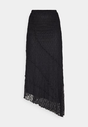 ONLY ONLKIM LACE SKIRT - Maxi skirt - black