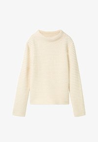 Non sélectionné, white doeskin knit structure