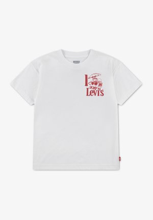 BURGER MEAL TEE - T-shirt imprimé - bright white