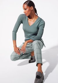 MADELEINE KARO - Broek - ice blue   multicolor