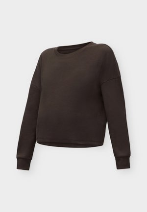 ONLY MATERNITY, OLMDURIA - T-shirt à manches longues - coffee bean