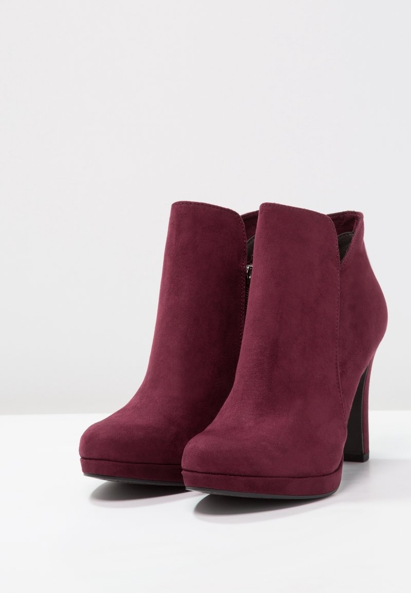Womens Boots Bottines Tamaris Bordeaux Tamaris Bottines Femme