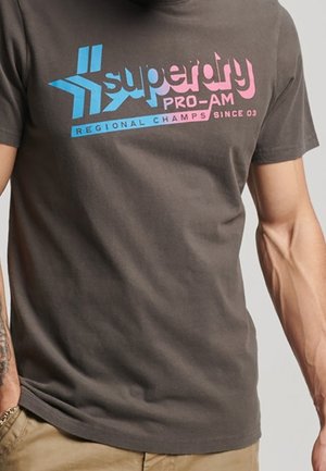 T-Shirt print - anthracite