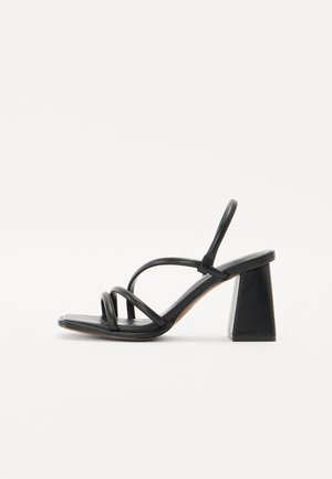 LUXE - High heeled sandals - black