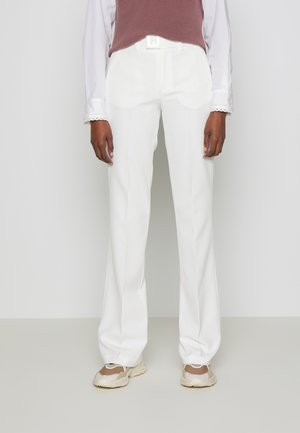 PANT BEAT LUXURY - Trousers - bianco
