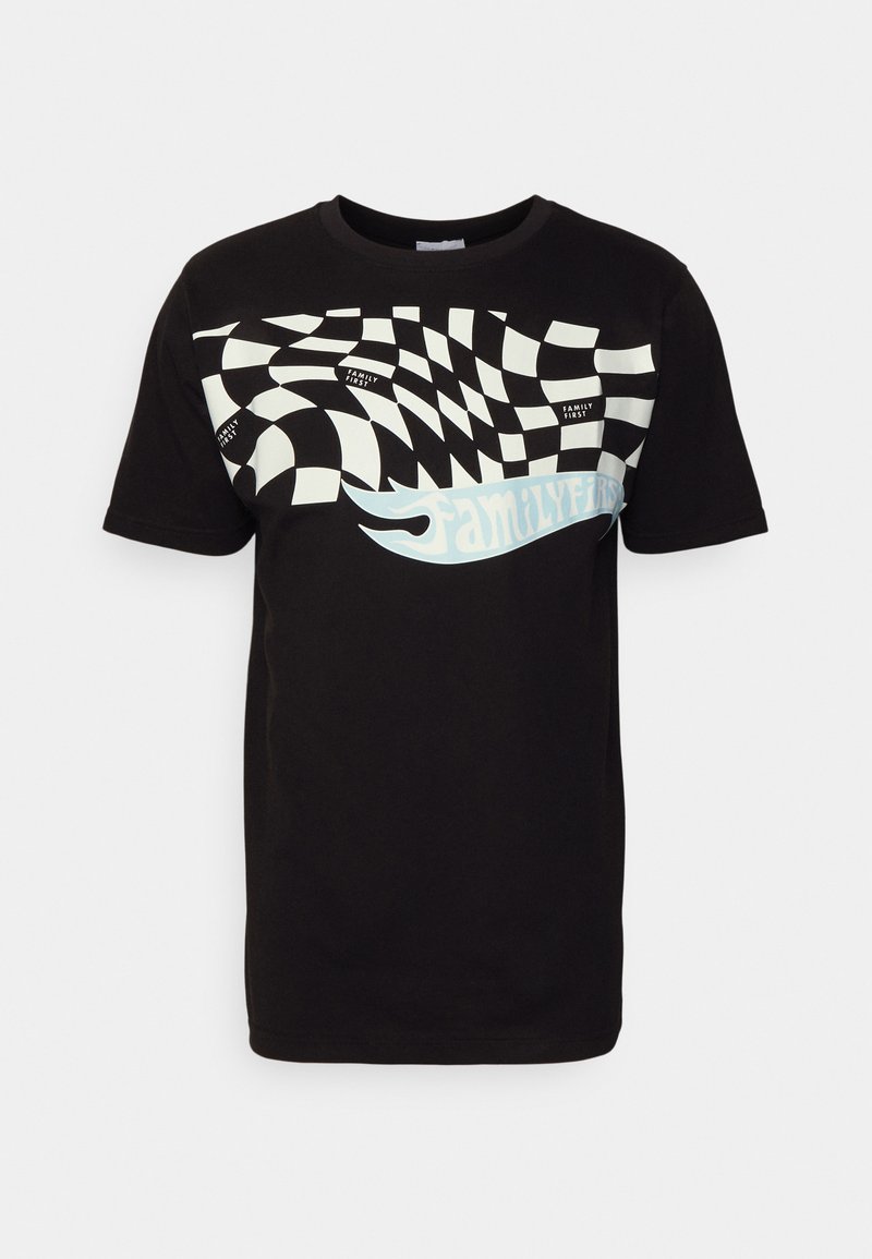 Family First T-shirt print zwart