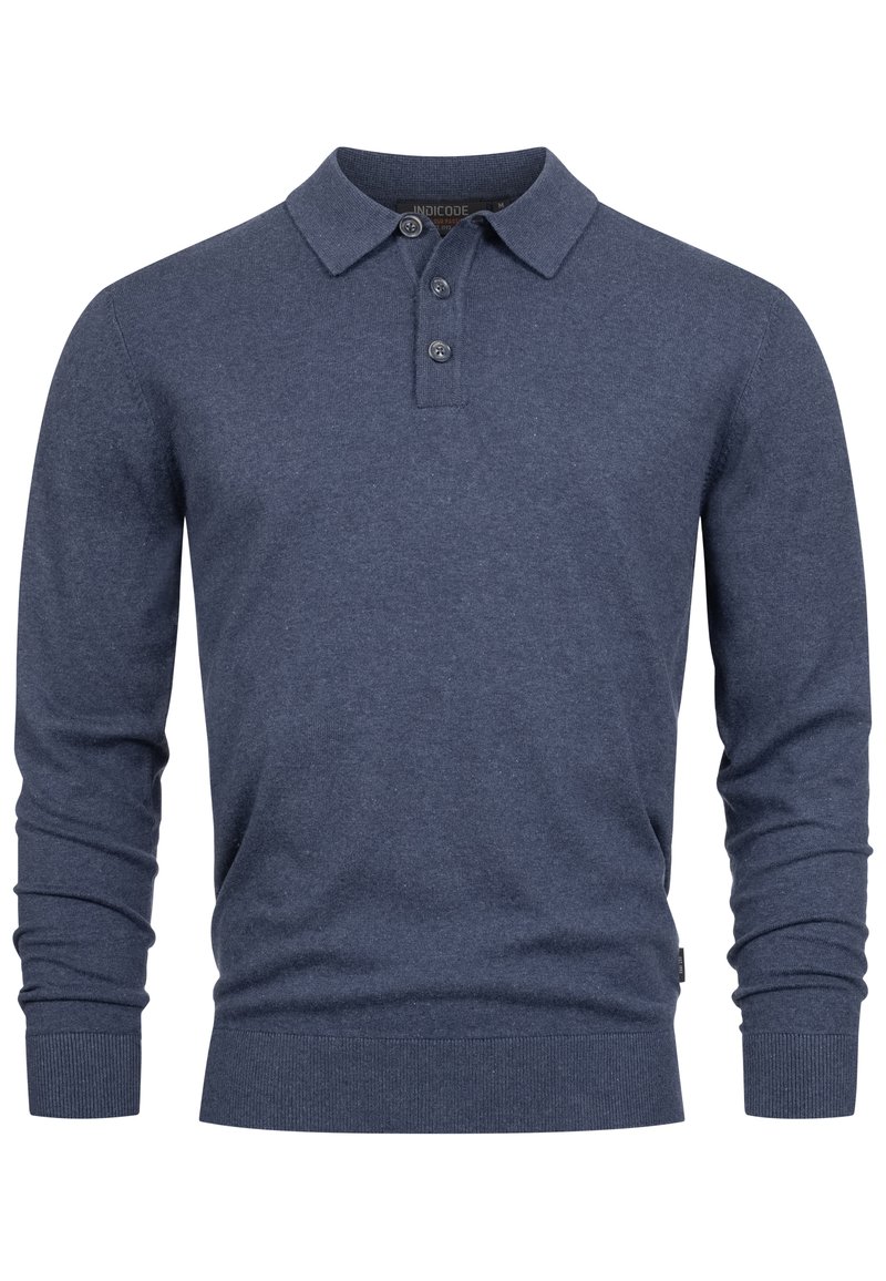 INDICODE JEANS INCHIPS - Striktrøje - navy mix/blå - Zalando.dk