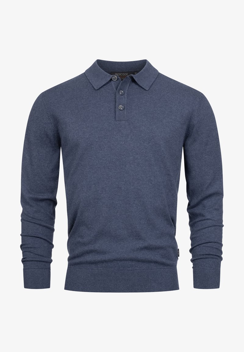 Intercode Denim INDICODE JEANS INCHIPS - Striktrøje - navy mix/blå - Zalando.dk