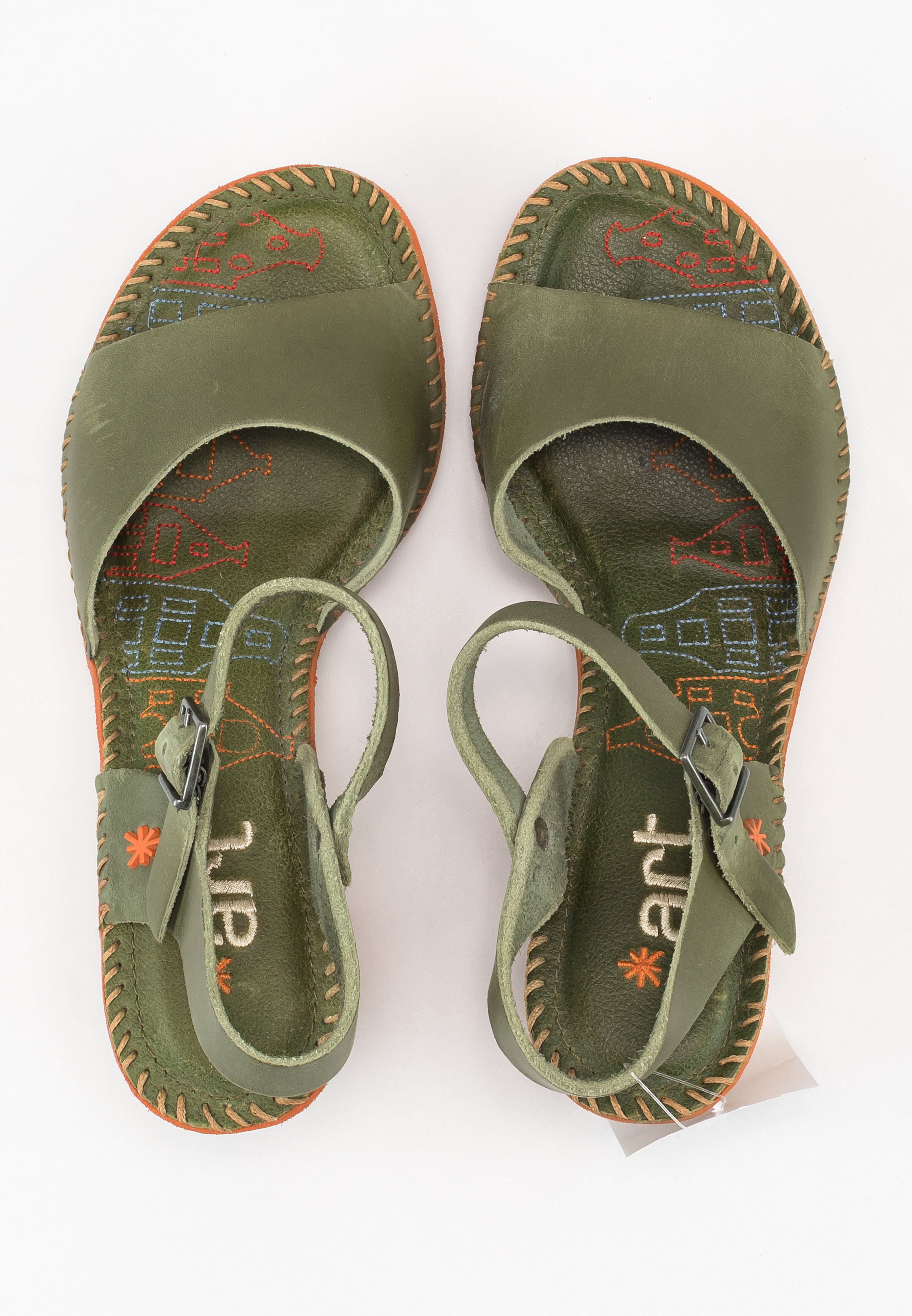 Art Sandalias con plataforma - green/verde - Zalando.es