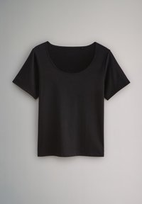 THE SET 5 PACK SLOUCH SHORT SLEEVE  REGULAR FIT - T-paita - black, brown, white
