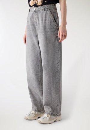 UNITA - Jeans baggy - grigio denim