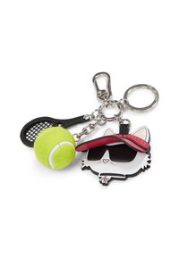 KARL LAGERFELD IKON CHOUPETTE TENNIS - Privjesak za ključeve - persian red