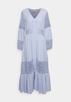 YAS Petite YASMEZA LONG DRESS - Maxikjole - kentucky blue