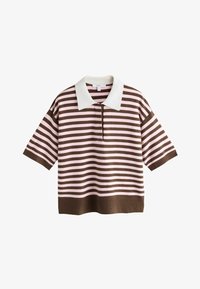 Non sélectionné, chocolate brown pink stripe