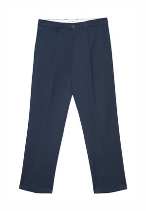 CON PINCE - Chino - blu navy