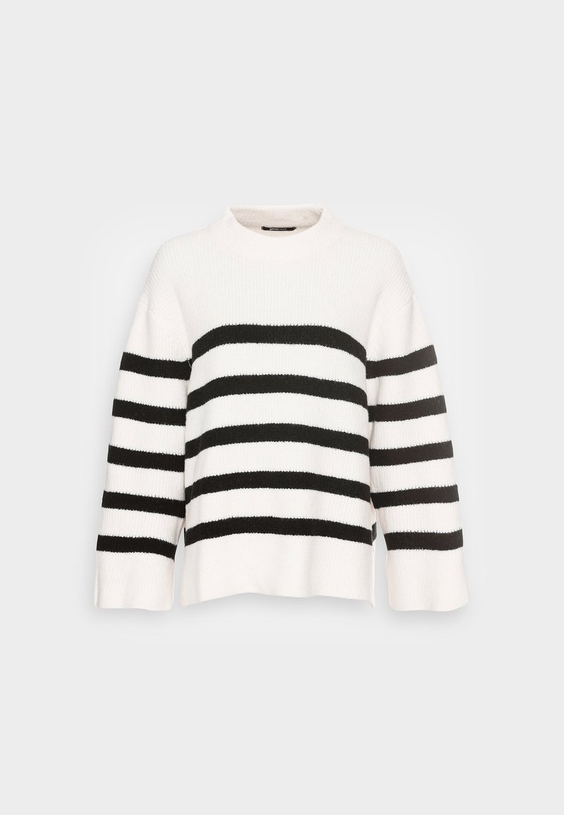 Gina Tricot ALBA - Jumper - ecru/black/off-white - Zalando.ie