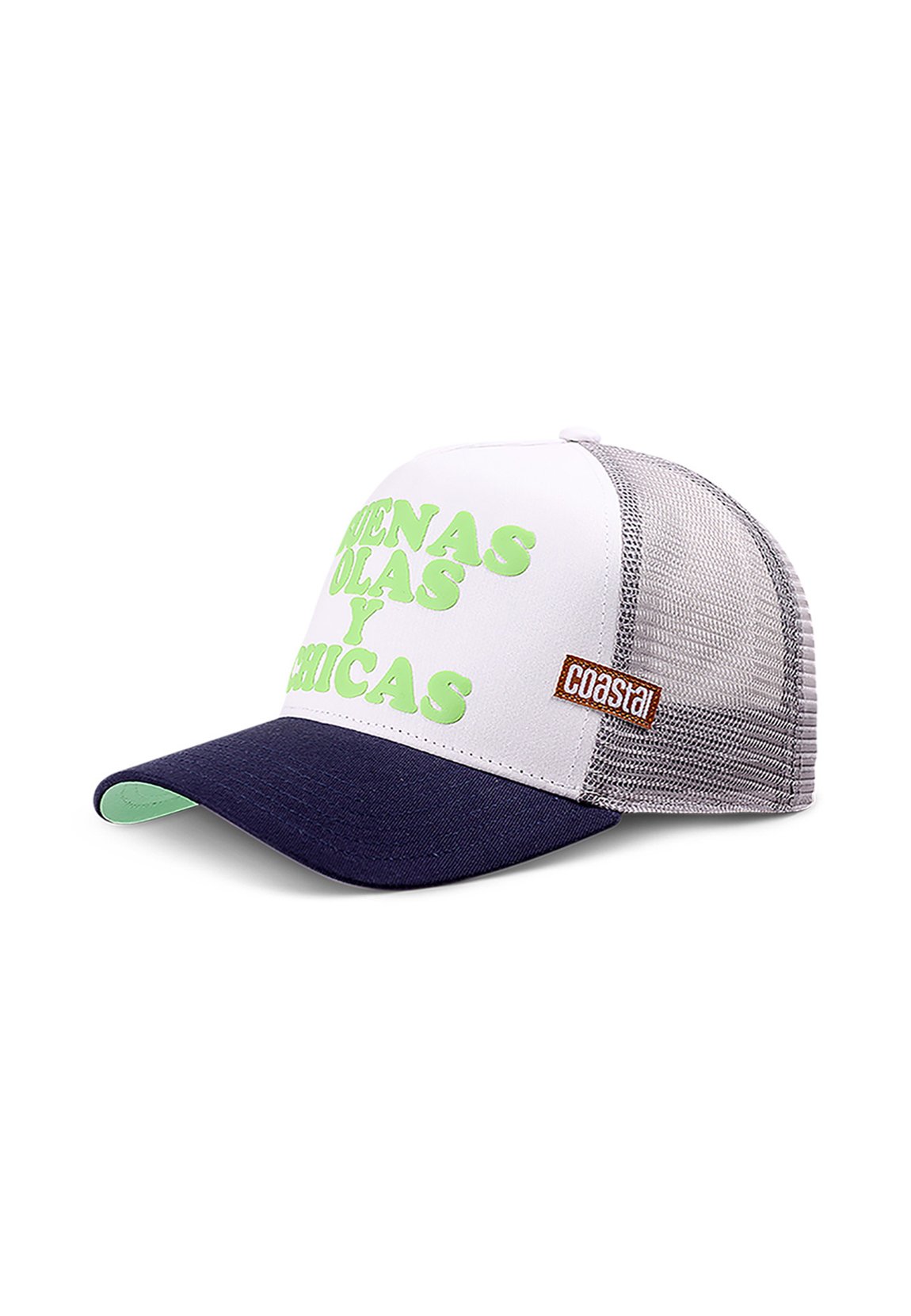 Coastal TRUCKER - Cap - white navy/white - Zalando