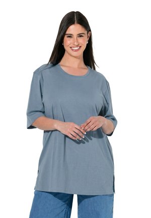 Ulla Popken, 2 PACK  - Basic T-shirt - blue