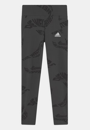 Leggings - carbon/black/white